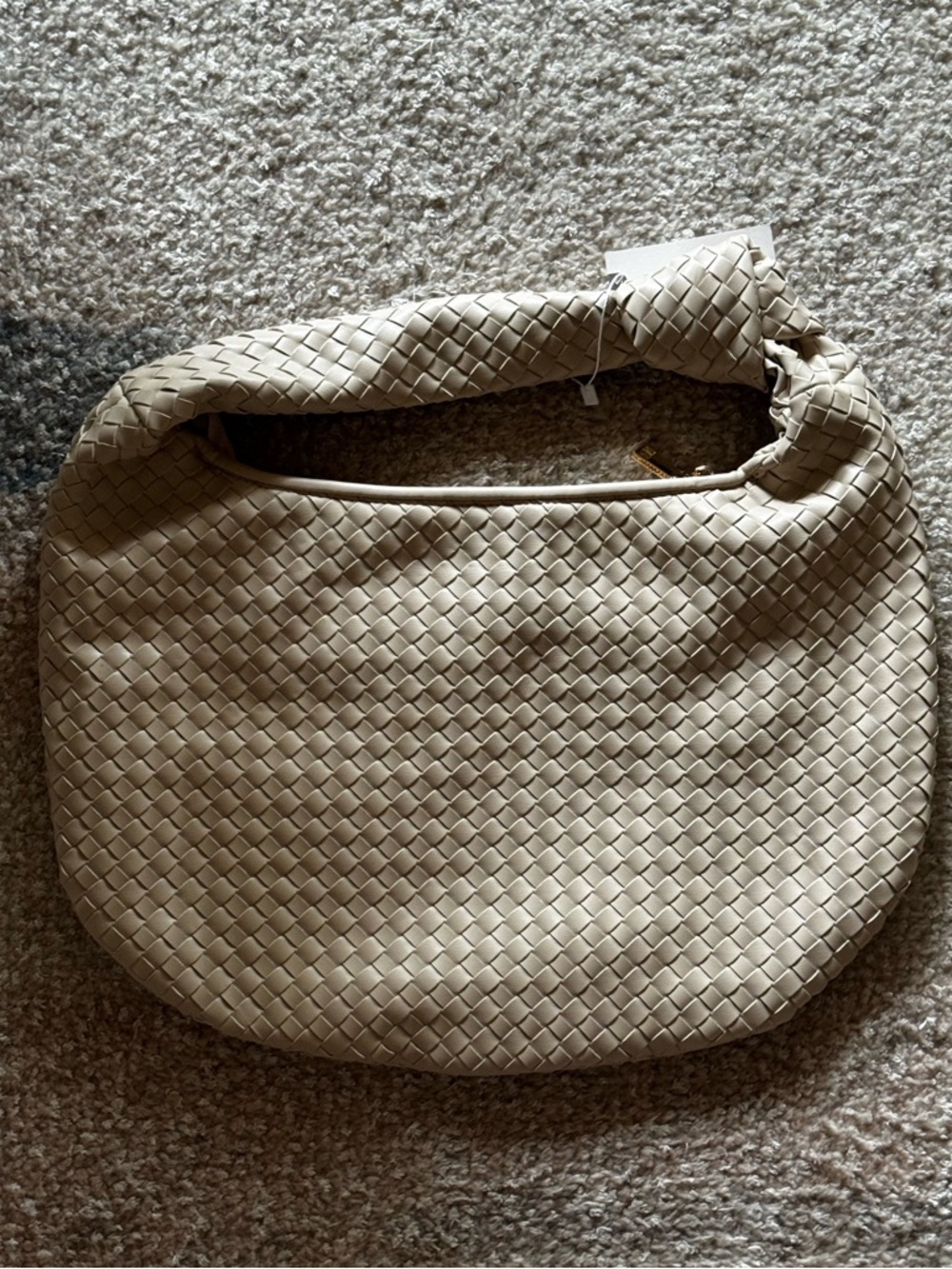 The Bridgette Satchel by Melie Bianco in Ivory - Picture 6 of 6
